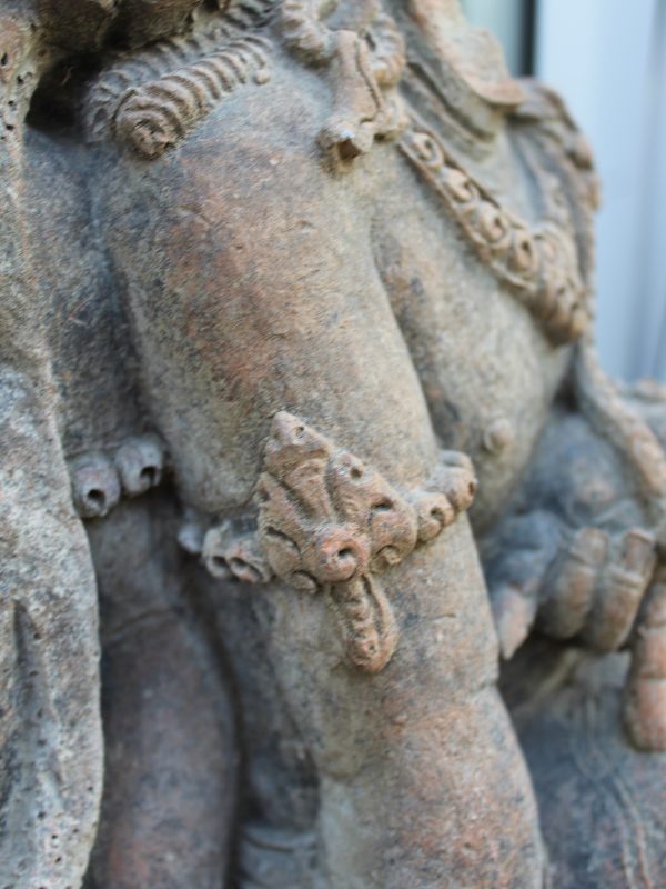 Terracotta Relief Moulding Possibly from Pagoda - Early 1900's Thailand Or Cambodia