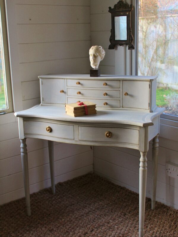 SOLD OUT******George III/Sheraton Style "Swedish Painted" Ladies Writing Desk Bonheur Du Jour