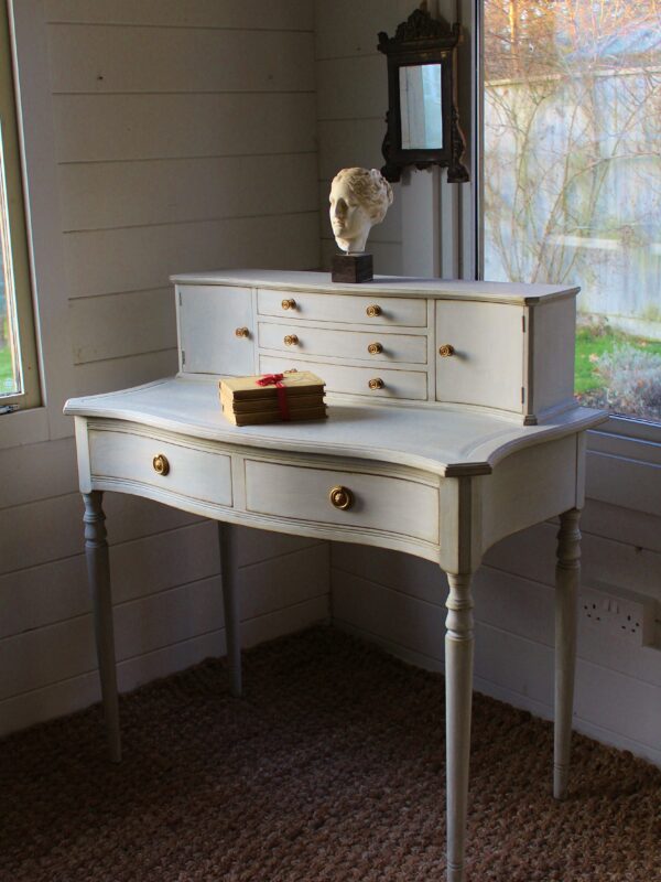 Alternative view of SOLD OUT******George III/Sheraton Style "Swedish Painted" Ladies Writing Desk Bonheur Du Jour
